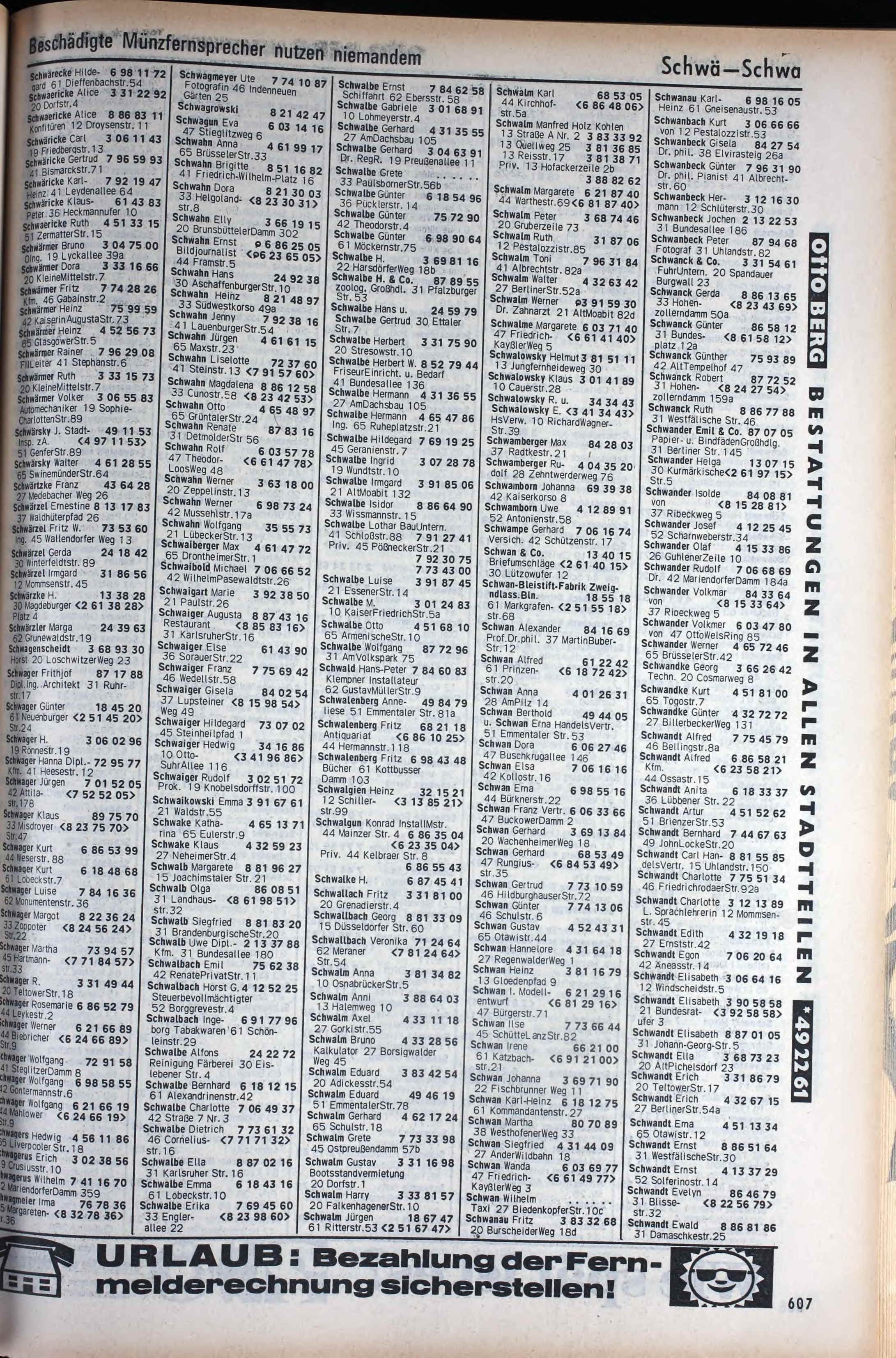 German Phone Directories, 1915-1981