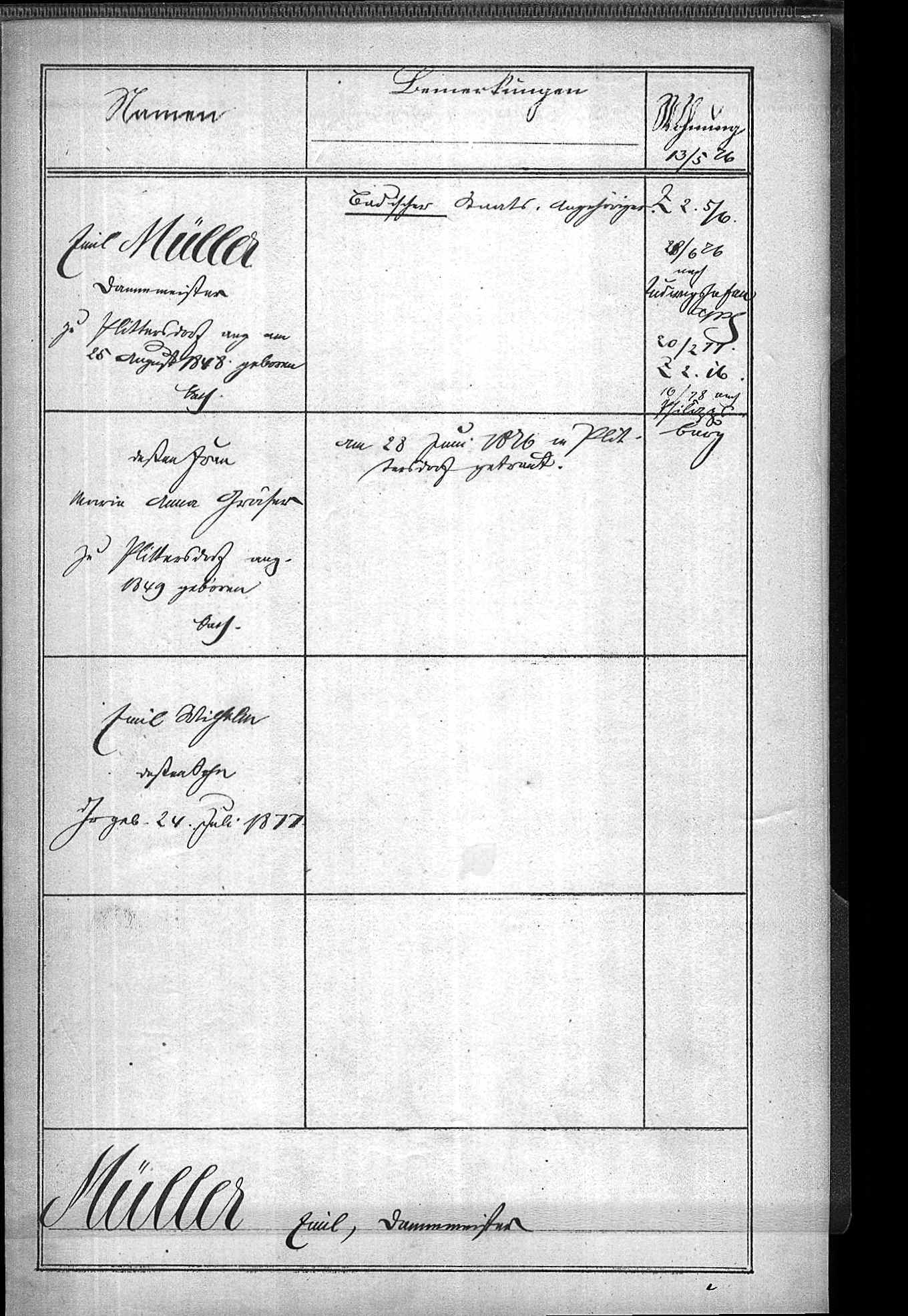Mannheim, Germany, Family Registers, 1760-1900